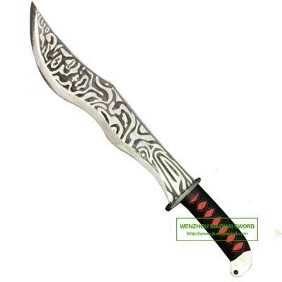 China hand forged high carbon steel hacking knife with etching blade  SS146V for sale