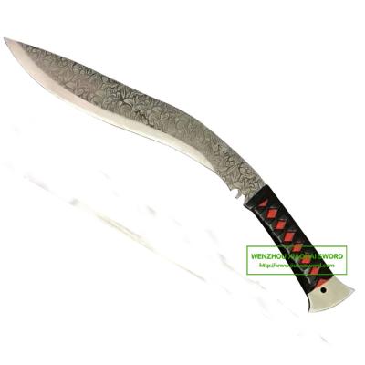 China hand forged scimitar hacking knife SS146X for sale