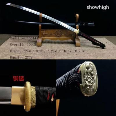 China hand forged high carbon steel sword SS143 for sale