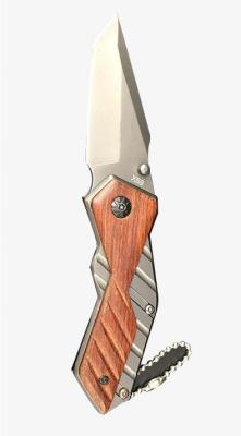 China wholesale folding knife with wood handle X59 for sale