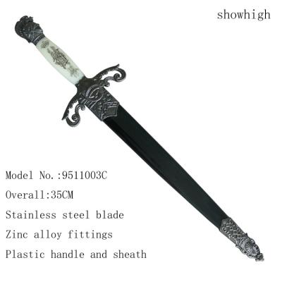 China decorative medieval knight knife crusader short sword 9511003C for sale