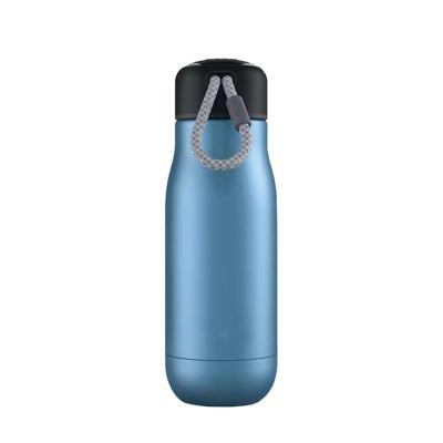 China PORTABLE Custom Logo Outdoor Sports Kettle Stainless Steel Rope Wall Vacuum Insulation Double Mug for sale