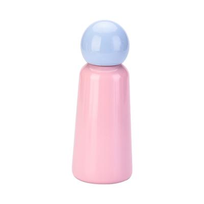 China PORTABLE Custom Logo 500ml Vacuum Insulated 304 Stainless Steel Bottle Hot And Cold Outdoor Water Bottle for sale