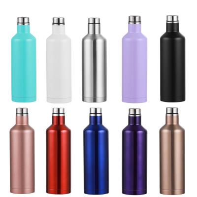 China Custom Logo PORTABLE 500ml Vacuum Flasks Cola Train Fitness Thermos Sports Bottle Stainless Steel Water Bottle for sale