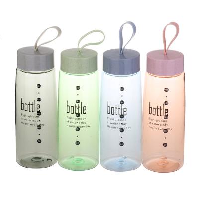 China Viable Korean Version Frosted Water Bottle Creative Convenient Cup Portable Logo Cup Custom Gift Mug for sale