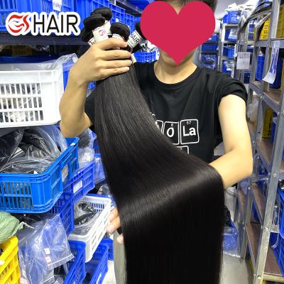 China Cheap cuticle aligned brazilian hair 100% silky straight wave, free sample 30 inch single dispenser cuticle aligned temple hair, wavy hair with package for sale