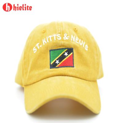 China COMMON 6 Panel Dye Washed Cotton Twill Baseball Caps for sale