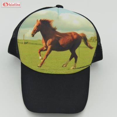 China Custom JOINT Sublimation Foam Front And Back Mesh Trucker Hats 5 Panel Colorful Cap for sale