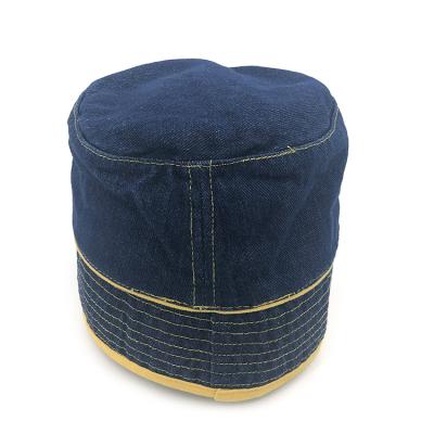 China European and American style denim bucket hat for fishman for child for sale