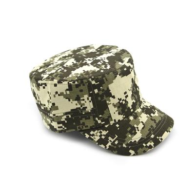 China Custom Camouflage Army Style Hat JOINT Military Wholesale, 3d Digital Bill Embroidery Flat Camouflage Snapback Hat for sale