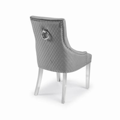 China Modern High Quality Made In Italy Customizable Fully Upholstered High Back Dining Chair For Home for sale