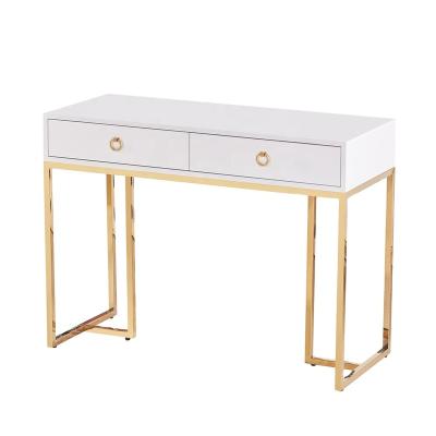 China Wholesale Modern(Full Size)Adjustable High Quality MDF Board Furniture Dresser Bedroom Dressing Table With Stool for sale