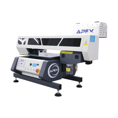 China New Design APEX uv4060 4060 Inkjet Garment Stores Apex UV Printers Price Desktop Hybrid UV Flatbed Printer UV Printer for sale