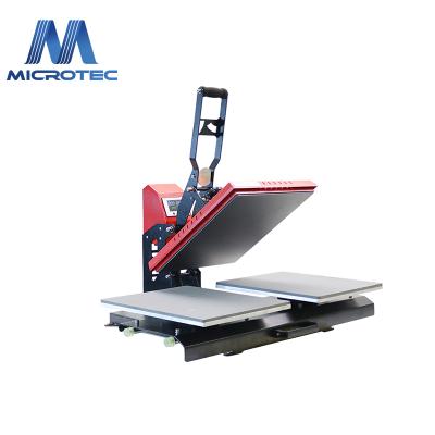 China Newest High Quality Cheap Machinery Repair Shops Microtec Heat Press Double-station T-shirt Heat Press Machine for sale