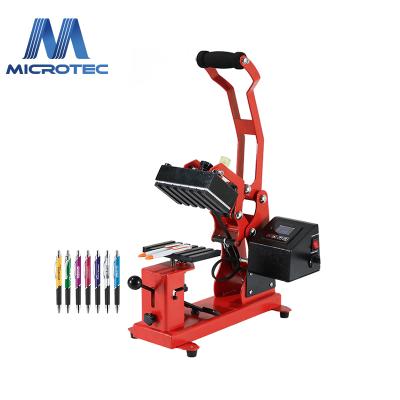 China Pen Printing Microtec Sublimation Ball Pen Logo Printing Empty Ball Pen Press Machine for sale