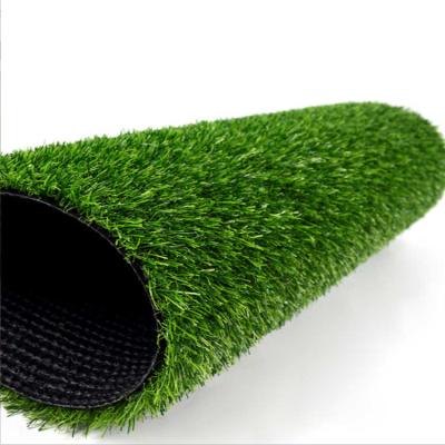 China PE Monofilament +PP Curly High Density Artificial Grass Manufacturer Customized 25mm Artificial Grass Sports Flooring Tennis Grass for sale