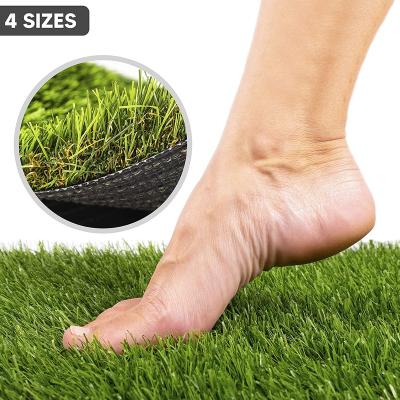 China Art Decor Factory Supply High Density ELG Balcony Garden Decoration Synthetic Landscape Artificial Grass for sale