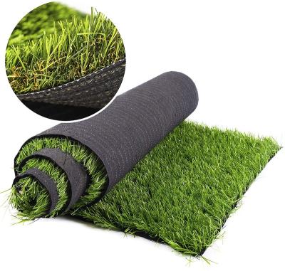 China High Quality Outdoor Art Decor 10mm 25mm Green Plastic Grass Synthetic 30mm Edging Artificial Lawn for sale