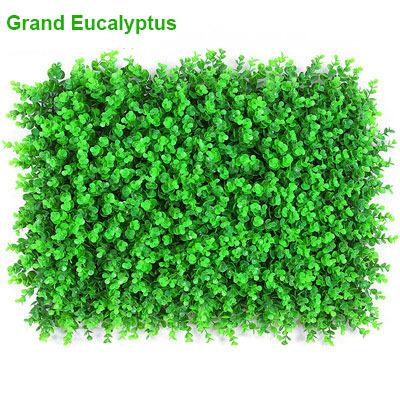 China Hot Sale Home Garden Decoration UV Resistant Green Decotation Amazon Eucalyptus Wall Artificial Plants for sale