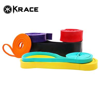 China Gym or Home High Quality Resistance Bands Set / Krace Exercise Bands Fishing / Custom Logo Brown Resistance Bands for sale