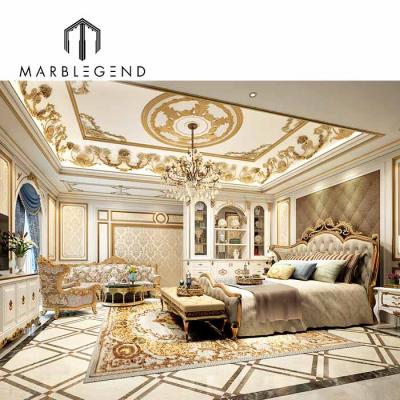 China Middle East Interior Design Luxury Shiny Gold Visionary Interior Design for sale