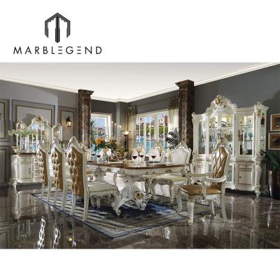 China Dining Tables Hd Designs Different Luxury Dining Table (Size) Adjustable Royal Classic Style Dining Room Furniture Accept Interior Design for sale