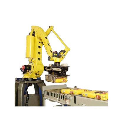 China Packing Chain Palletizing Robot Bag Building Material Stores Box Stacking Robot Pneumatic Clamp Claw Air Chuck Gripper Robot Arm for sale