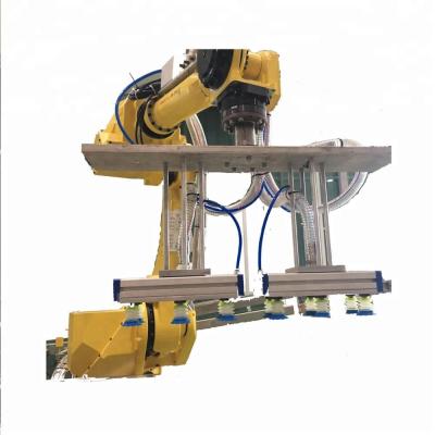 China Building Material Shops Robot Arm Robot Arm Robot Gripper Grab Air Throwing Clamper Pile Palletizing Packing Chain for sale