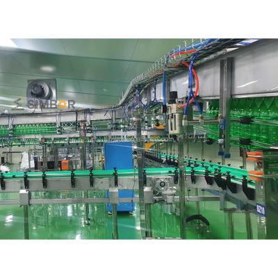 China Heat Resistant High Speed ​​Plastic Empty Bottling Line Air Blow Feed Vacuum Bottles Air Conveyor Water Juice Cola PET Bottle Filling Carrier for sale