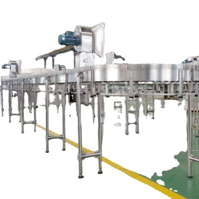 China Heat Resistant High Speed ​​Plastic Bottle Feed Beverage Drink Pet Liquid Empty Bottle Air Blow Feed Conveyor for sale