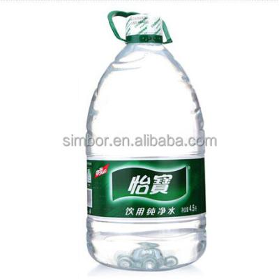 China 1L 2L 3L 4L 5L 6L food juice bottle oil bottle water bottle carry handle ring loop pressing press application machine for sale