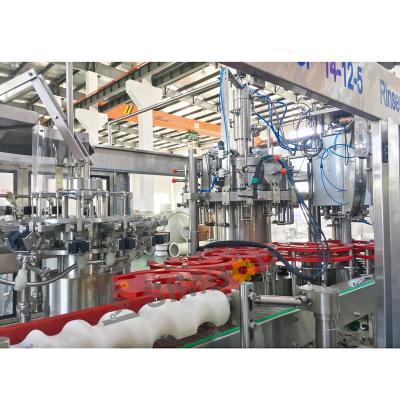 China Food Craft Beer Glass Small Capacity Bottle Rinsing Filling Machine Beer Bottle Injection Sealing Capping Machine for sale