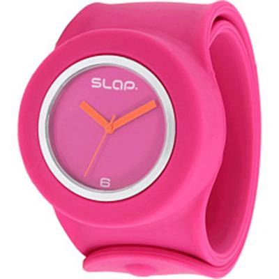 China Yellow Pink Girls Silicone Wristband Watch , OEM Rubber Watch for sale