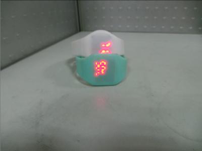 China Customized Color Silicone Wristband Watch Led Touch Screen Watch With Stopwatch for sale