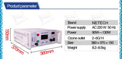 China Medical Commercial Ozone Generator , Desktop ozone therapy machine for sale