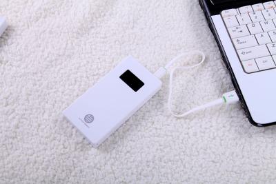 China Custom LCD Dual USB Power Bank  for mobile charging , cell phone battery backup for sale