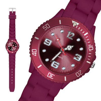 Chine Bracelet de montre unisexe fait sur commande promotionnel de courroie de silicone 43MM avec la courroie d'Adjudable à vendre