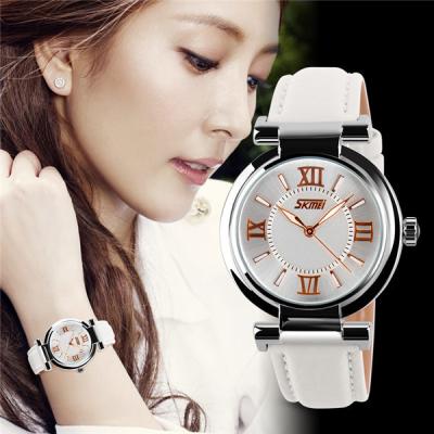 China Genuine Leather Womens Quartz Watches for sale