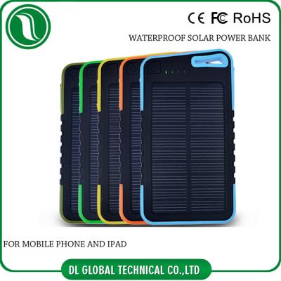 China Waterproof o banco móvel portátil 4000amh 5000mah do poder da energia solar à venda