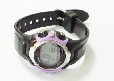 China Schwarz Digital Silikon Jelly Watch / EL Sportuhr / Multifunktions Digital Watch 3ATM zu verkaufen