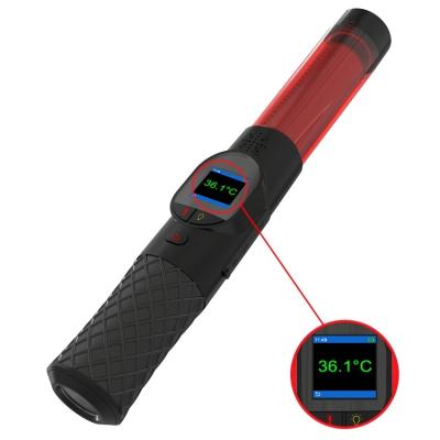 China High Accuracy Fast Response Fuel Cell Sensor Alcohol Tester Breathalyzer With Led Flashlight Stick Control AlcoTorch V9 for sale