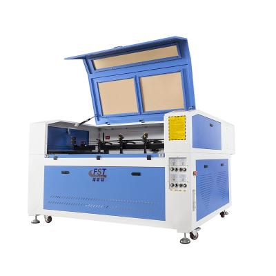 China Water Cooled CO2 Laser 1390 1060 Tube 3 Head Laser Box Tube Cutting Machine With CE for sale