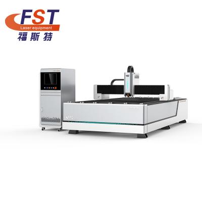 China Water Cooled High Power 1 KW 1.5 KW Fiber Optic Aluminum Sheet Laser Cutting Machine For Sale for sale