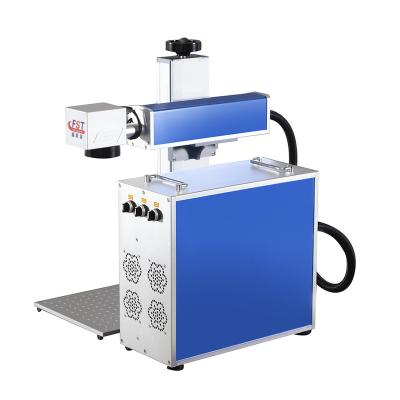 China Air cooled laser spotting machine for metal factory wholesale price 20W30W60W fiber laser engraving machine spotting metal engraving laser for sale