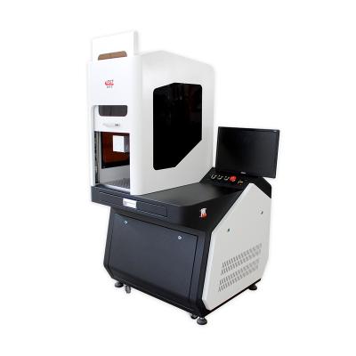 China Annular Laser Engraving Machine Air Cooled Small Fiber Laser Enclosed Marking Machine for sale