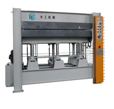 China Hydraulic Press Veneer Layer Door Skin Wood Laminating Hot Laminating Machine for sale