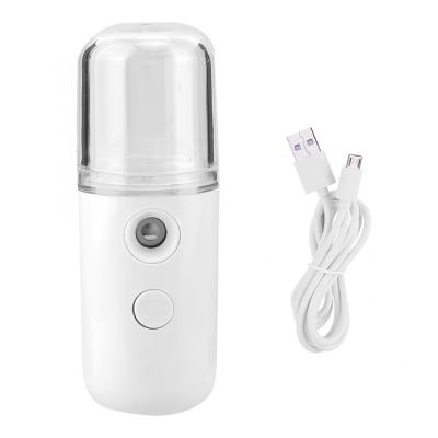 China Mini Nano Handy Mist Sprayer DEEP CLEANSING Facial Steamer for USB Rechargeable Mini Beauty Instrument for sale