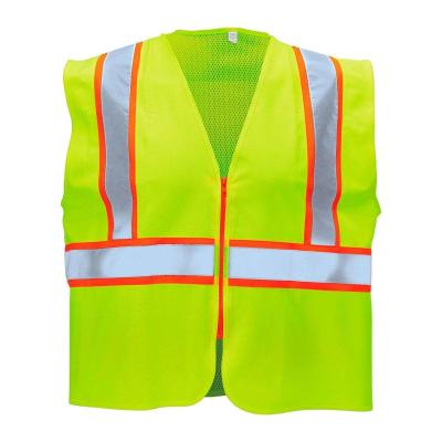 China High Quality Water Proof Logo Printed Safety Reflective Vests for sale