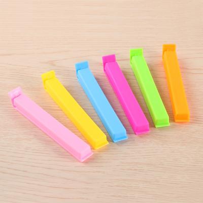 China Customized Viable Logo Clip For Food Bag Food Clips Bag Sealing Clips, Multi-colors Bag Fresh-keep Clamp Sealer For Kitchen for sale