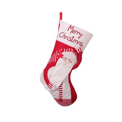 China Promotion Gift Most Popular Christmas Stocking For Sublimation Christmas Stocking For Christmas Decorations for sale